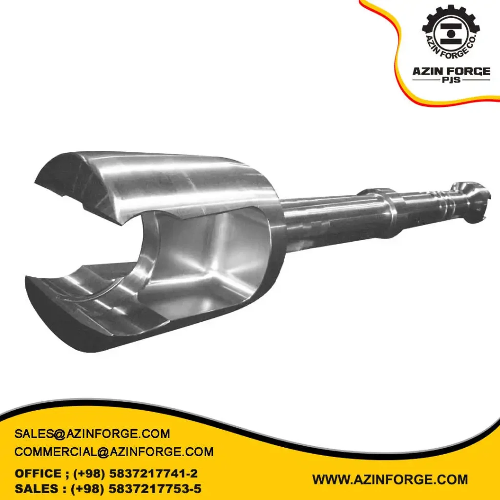 تولید قطعات فولادی صنایع فولاد و نورد- شفت اسپیدل