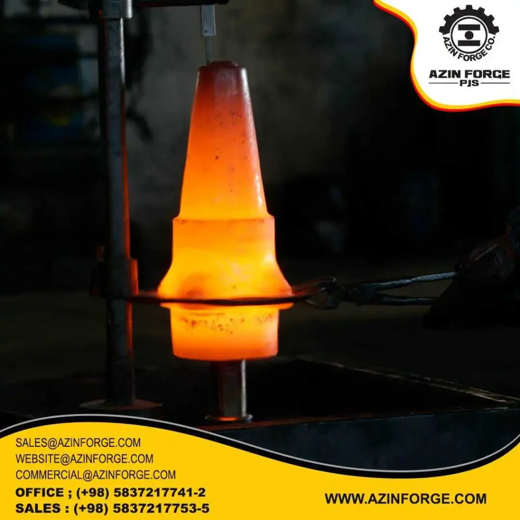 فولی گرد تریلی گداخته - فورج شده